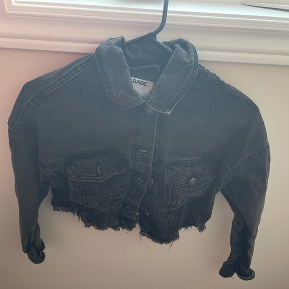 Garage Brand Black Denim Jacket 